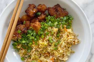 Cauliflower fried rice