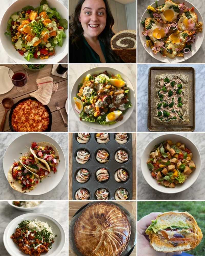 some of my favorite things from this year! I think next year I want to eat more: 🍠 smoked vegetables
👯‍♀️ other people’s cooking
🥐 savory baked goods…