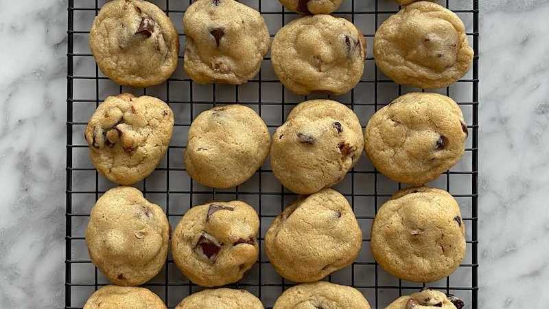 photo of completed recipe: These cookies really can’t be beat: so soft, dangerously close to being underbaked but actually perfect. Make them small so you won’t feel bad about eating…