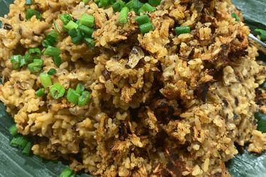 Arroz con frijol carita