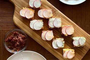 Fall appetizer spread