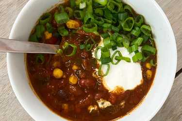 Easy vegan chili